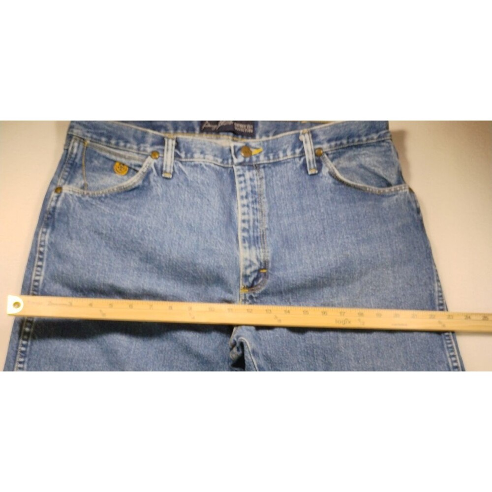 Wrangler George Strait Cowboy Cut Stacked Jeans 13MGSHD 38X30 Excellent Cond. - Picture 3 of 13